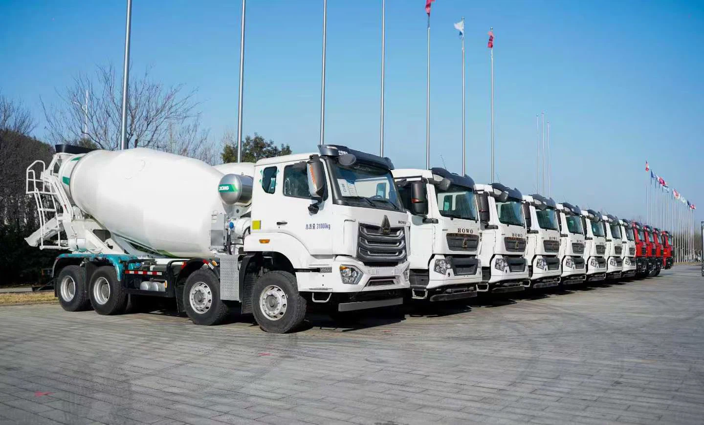 Howo Concrete Mixer Trucks