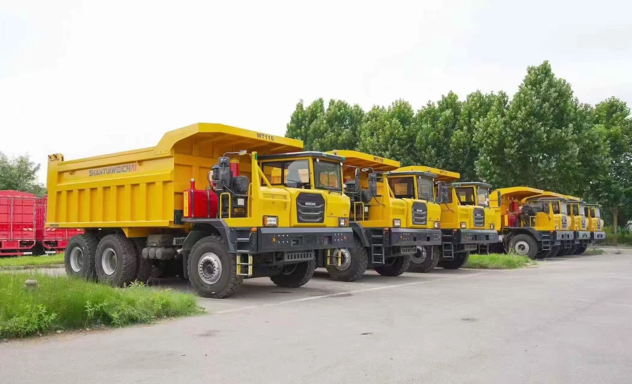 Mining machinery fleet